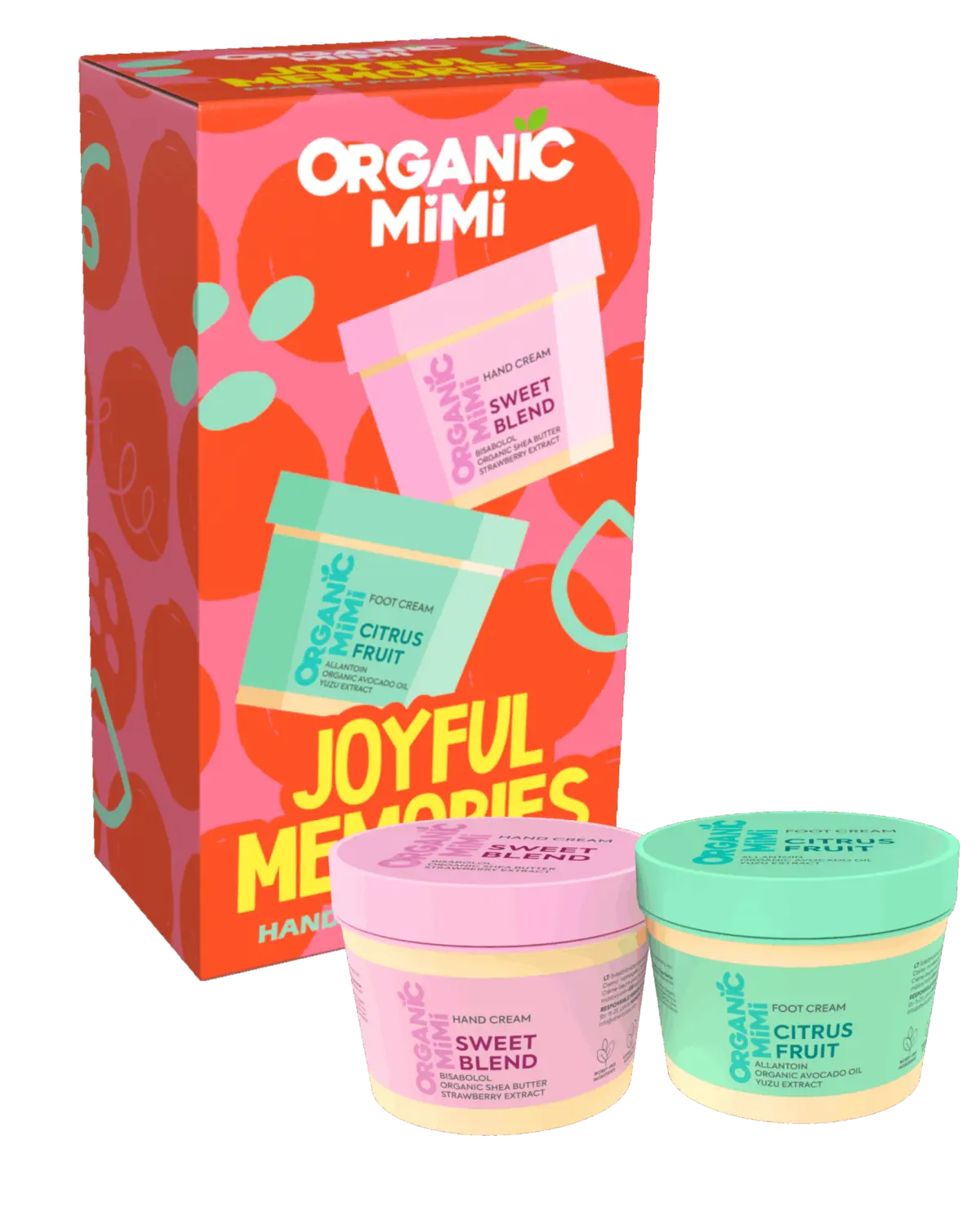 Organic Mimi Poklon set za negu ruku i stopala JOYFUL MEMORIES | VESNA.RS
