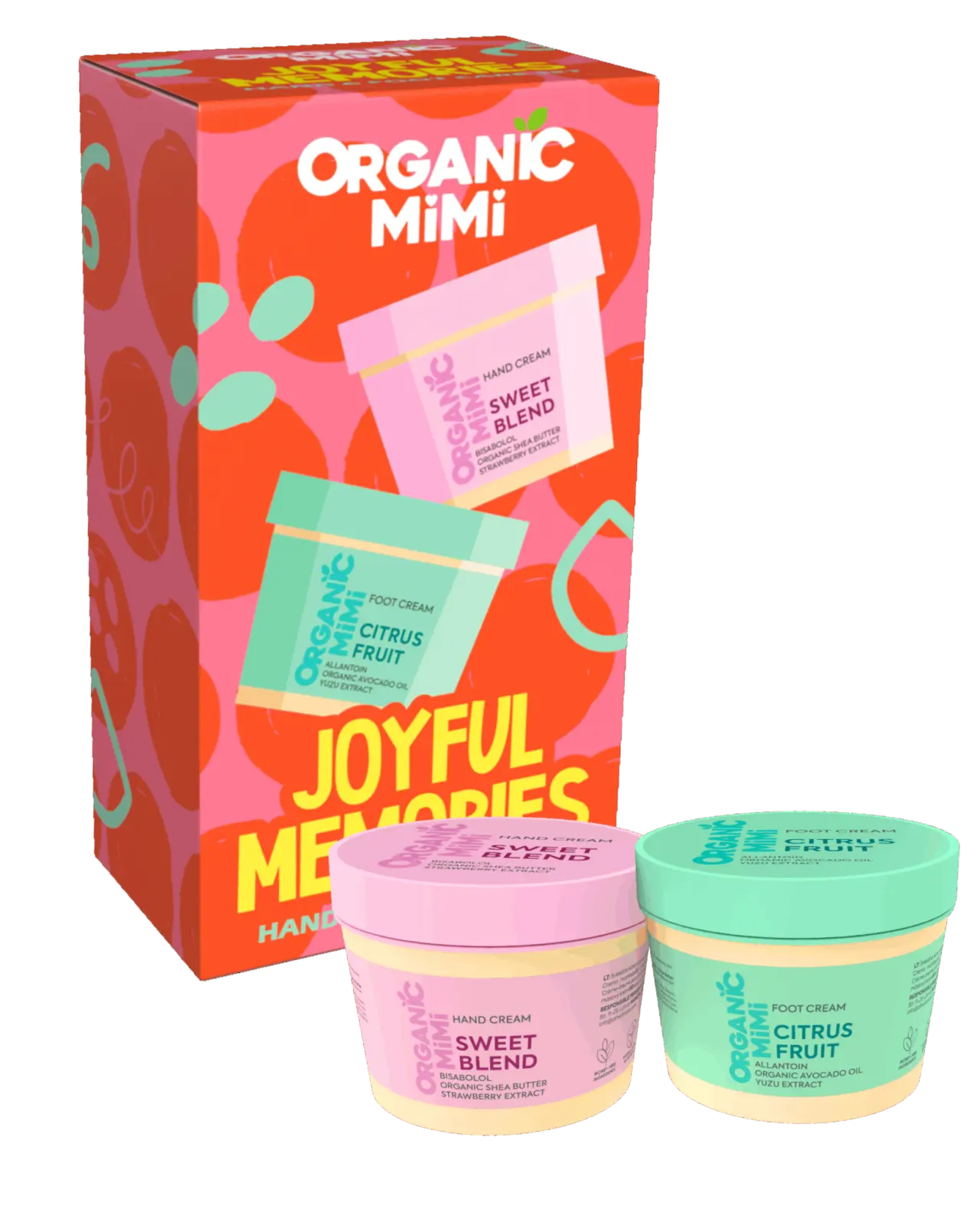 Organic Mimi Poklon set za negu ruku i stopala JOYFUL MEMORIES | VESNA.RS