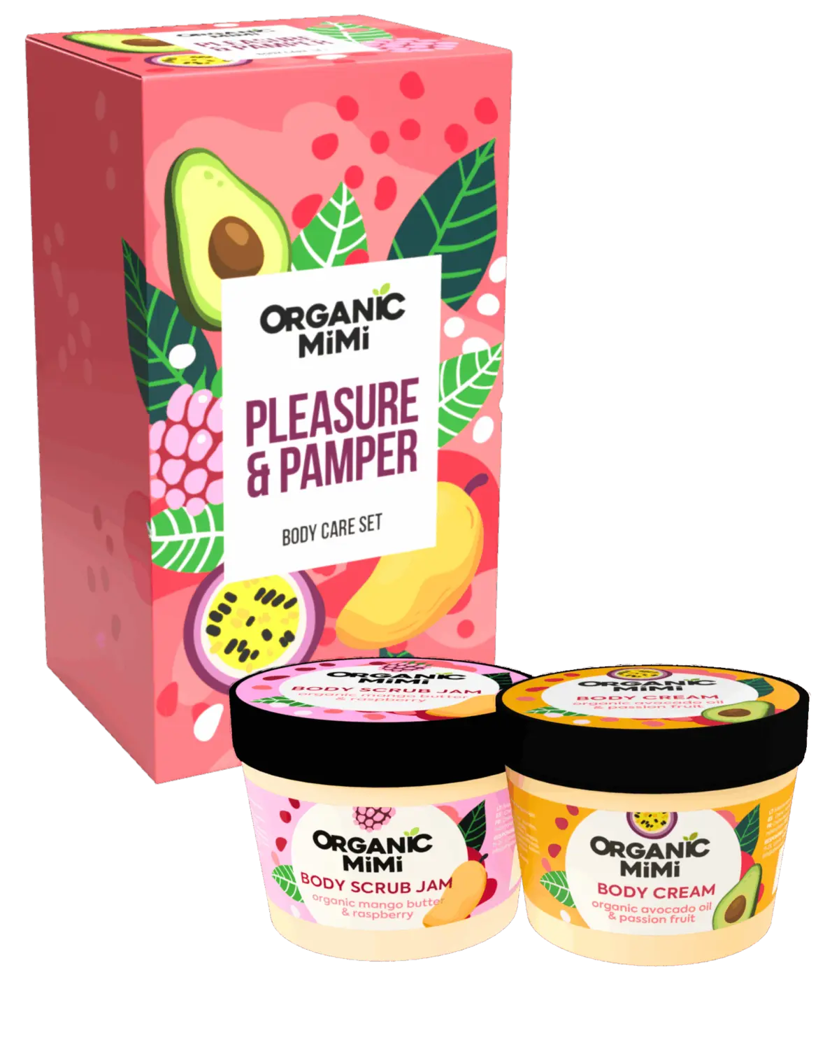 Organic Mimi Poklon set za negu tela PLEASURE & PAMPER | VESNA.RS