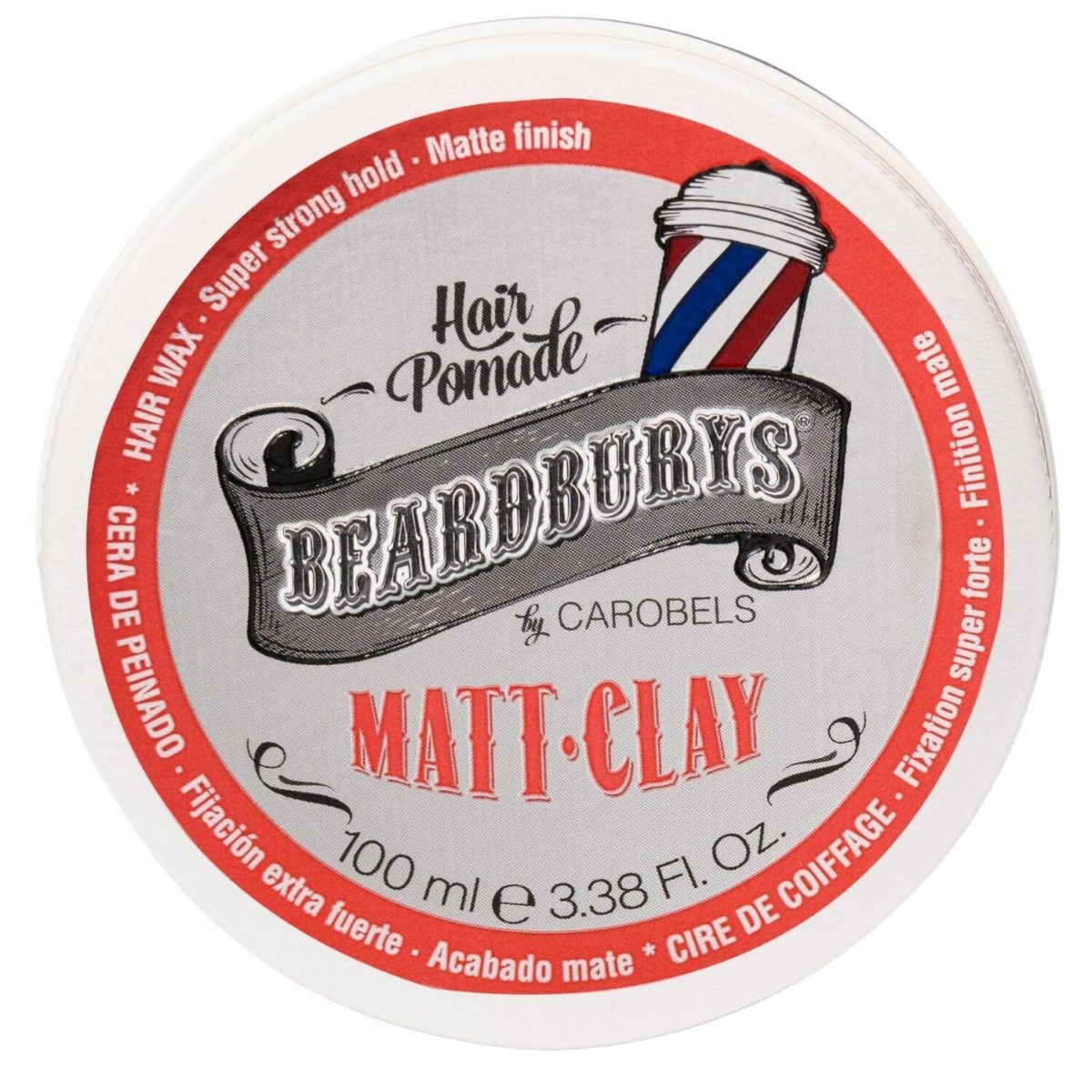 Beardburys Glina za kosu MATT CLAY, 100 ml | VESNA.RS