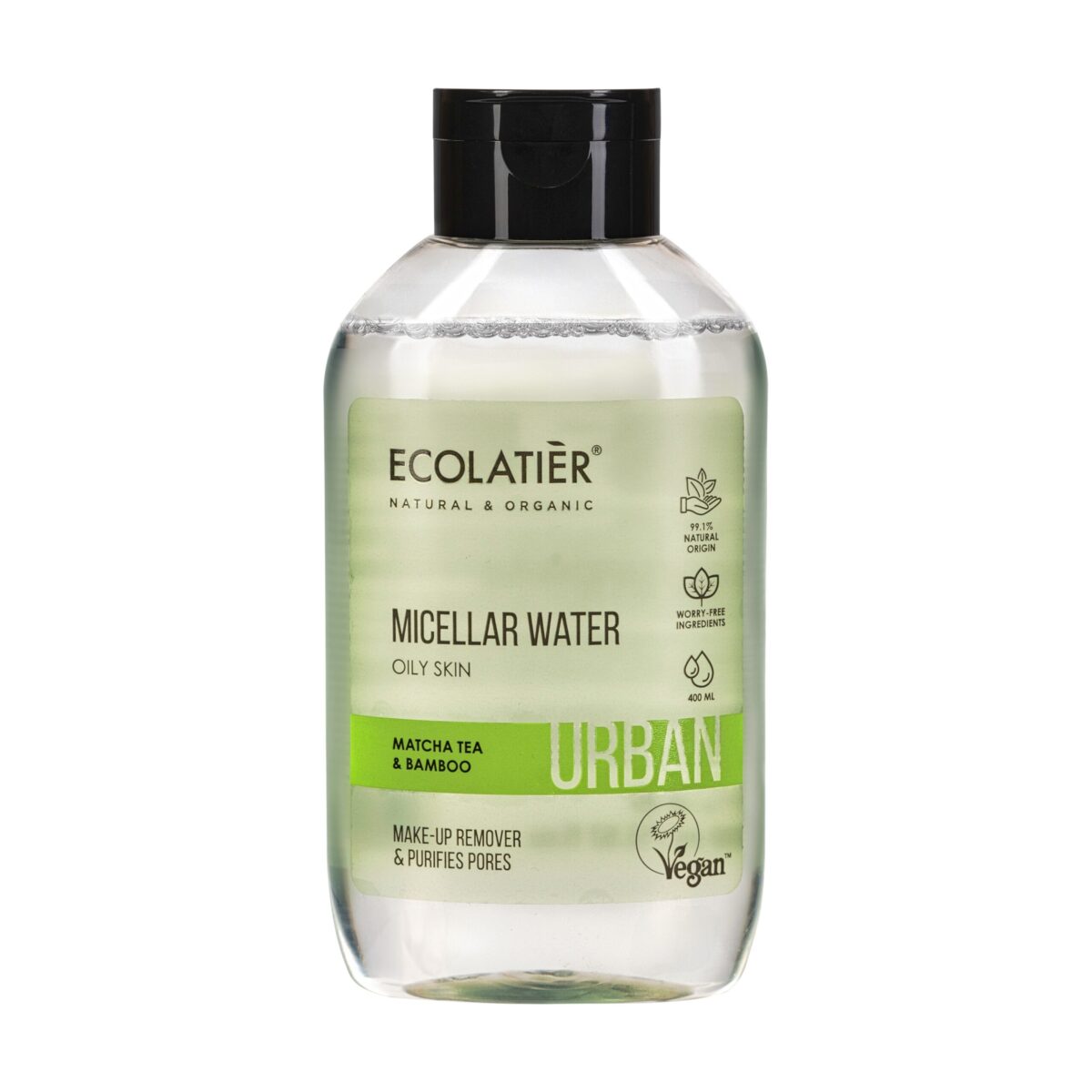 ECOLATIER URBAN Micelarna voda za masnu kožu, 400 ml | VESNA.RS