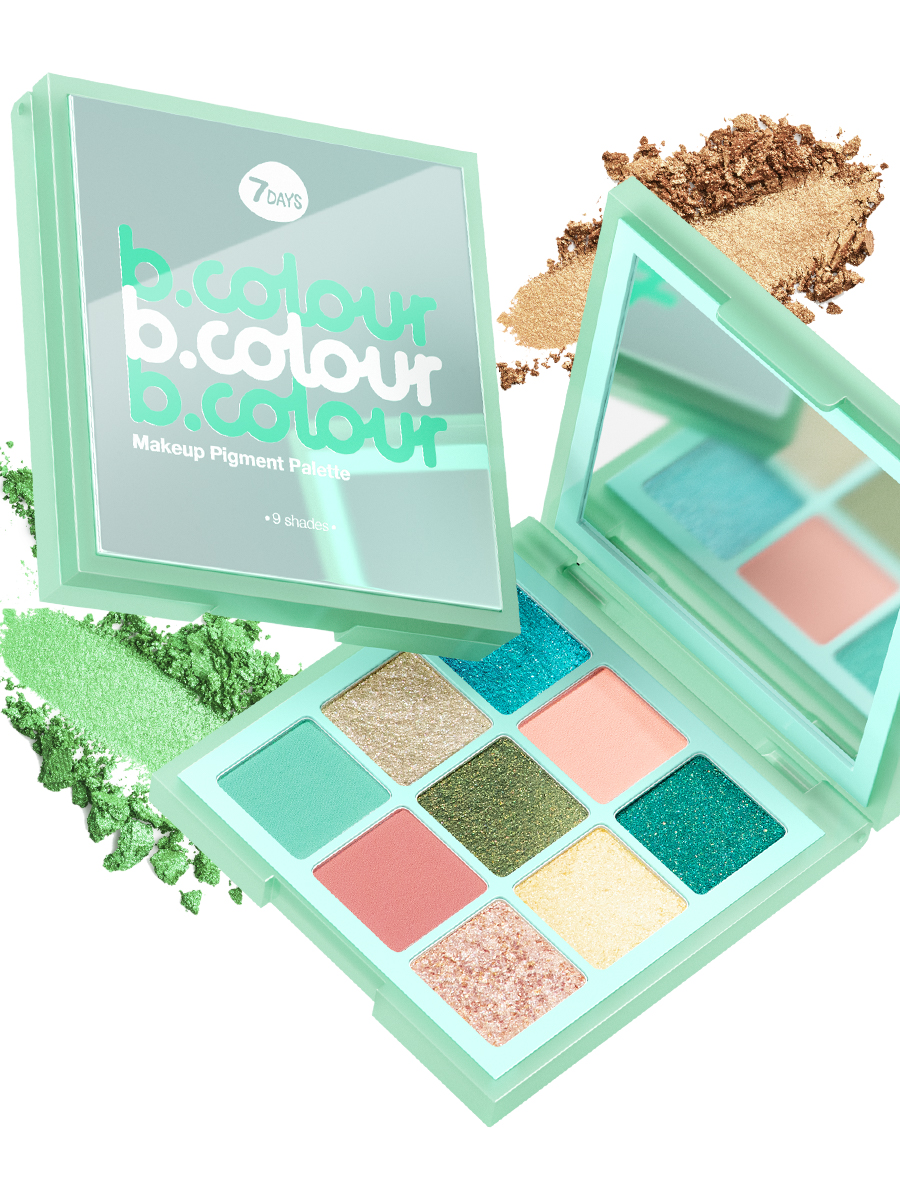 7DAYS B.COLOUR Paleta senki za oči | VESNA.RS
