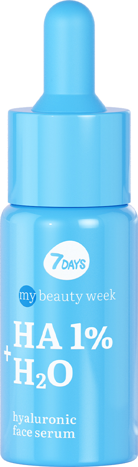 7DAYS MY BEAUTY WEEK HA 1%+H2O Hijaluronski serum za lice, 20 ml | VESNA.RS