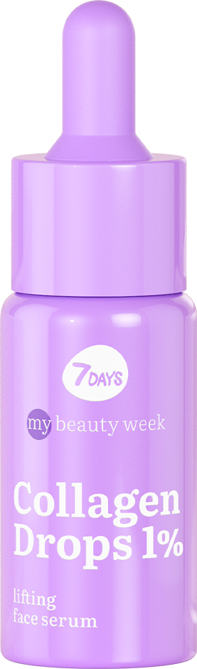 7DAYS MY BEAUTY WEEK COLLAGEN KAPI 1% Lifting serum za lice, 20 ml | VESNA.RS