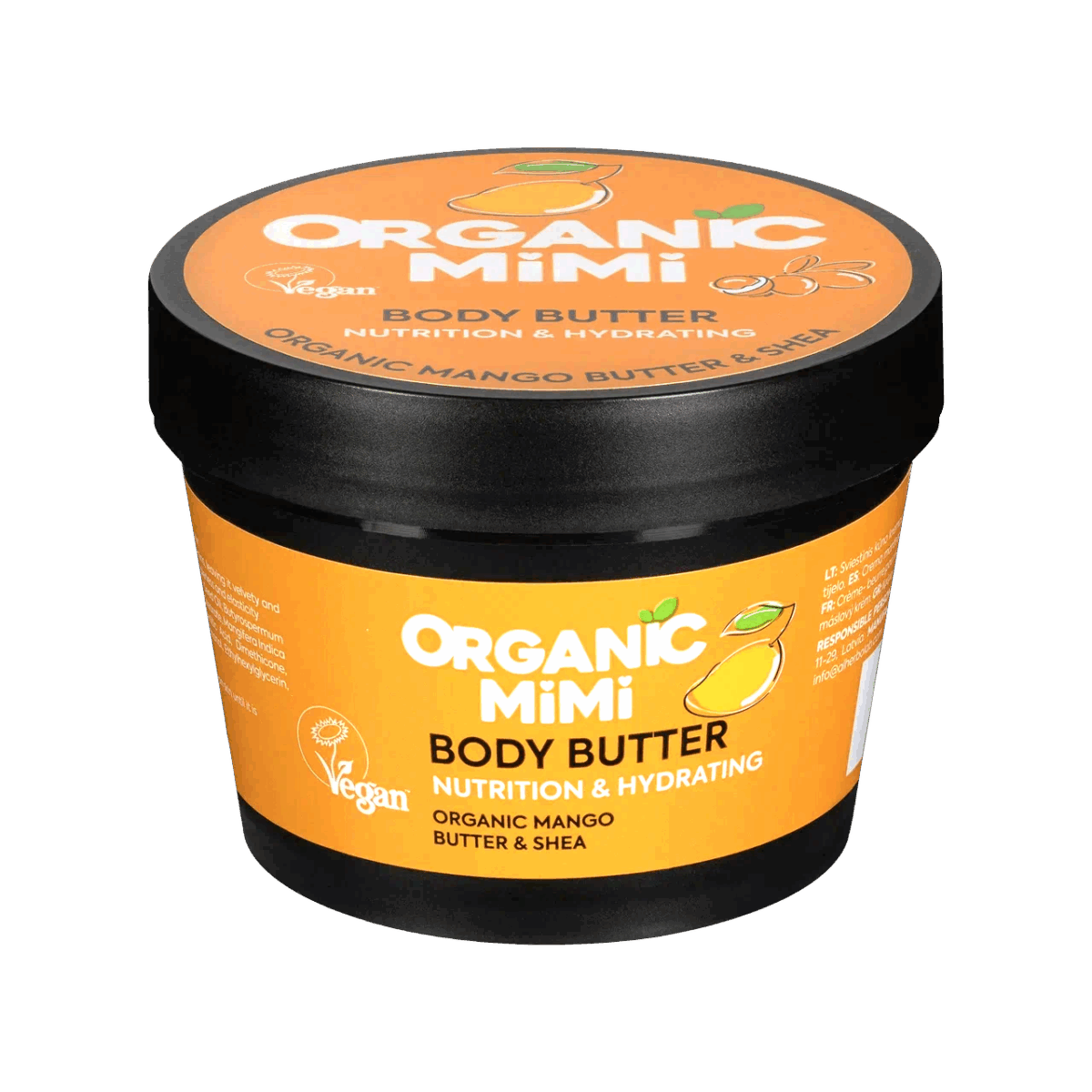 Organic Mimi Puter za telo Mango & Ši, 100 ml | VESNA.RS