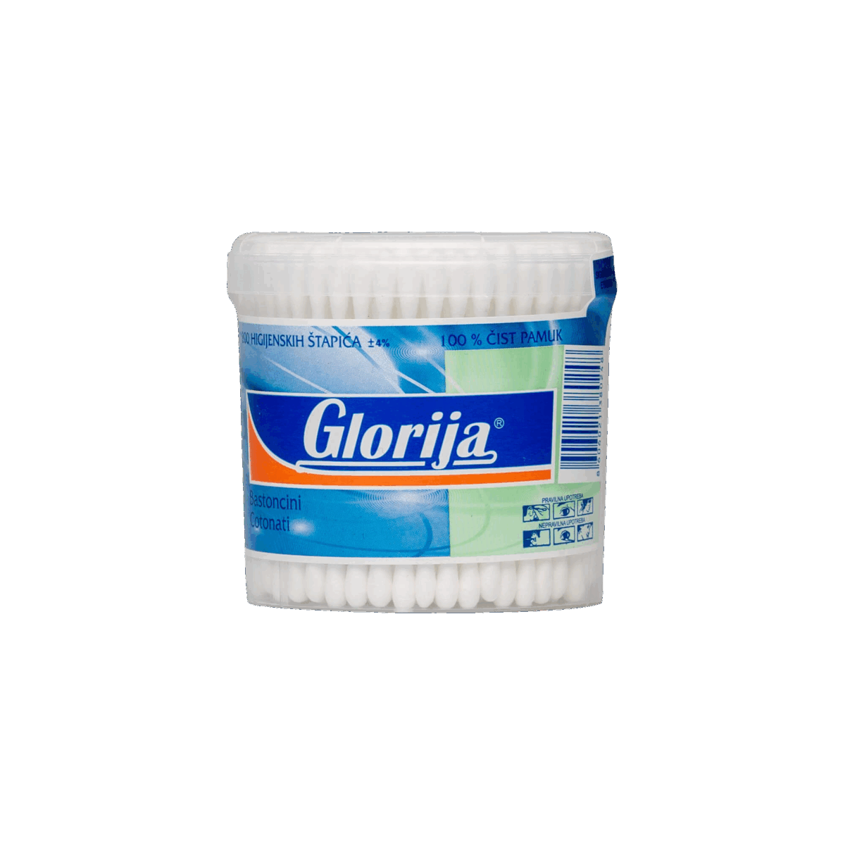 Glorija Štapići za uši, 200 kom. | VESNA.RS