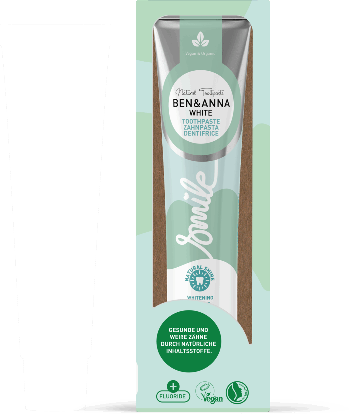 BEN & ANNA Pasta za zube White, 75ml | VESNA.RS
