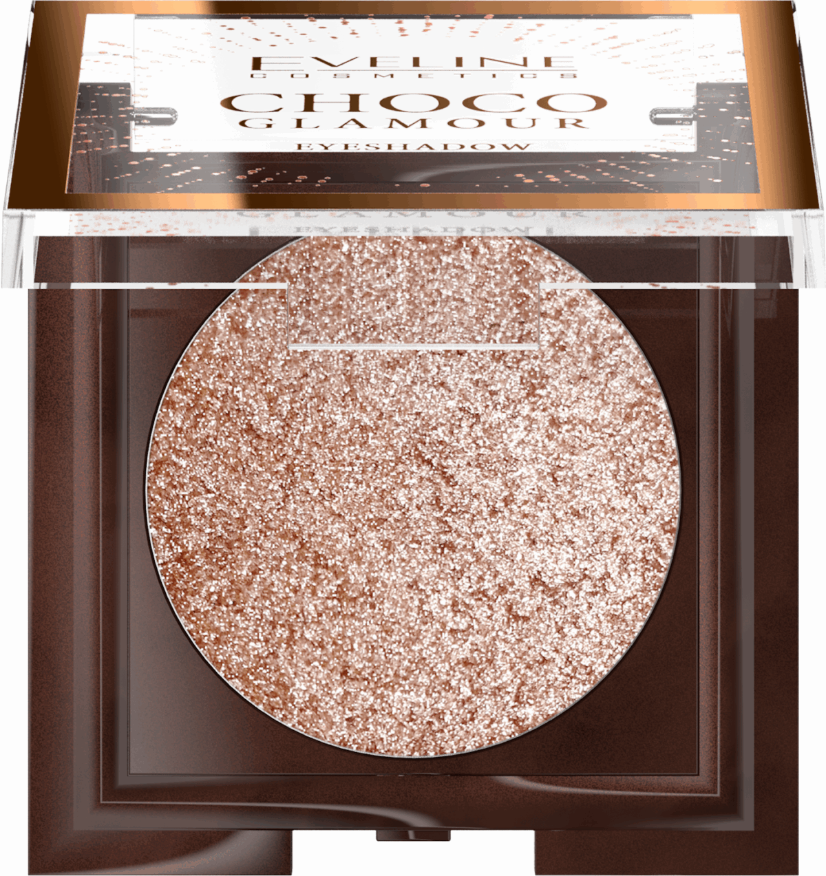 EVELINE Choco Glamour Senka za oči – 01 Moon Sparkle | VESNA.RS
