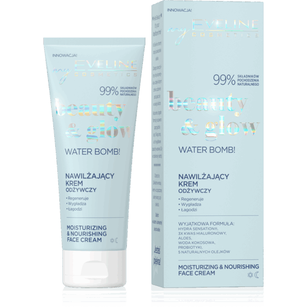 EVELINE Beauty & Glow Moisturizing and Nourishing Cream, 75 ml | VESNA.RS