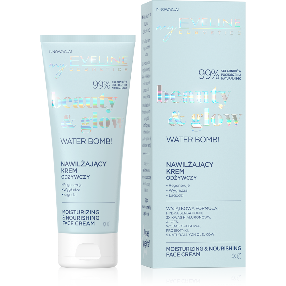 EVELINE Beauty & Glow Moisturizing and Nourishing Cream, 75 ml | VESNA.RS