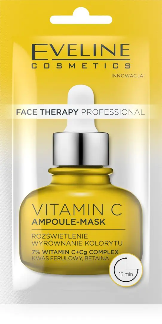 EVELINE Maska za lice u ampuli, Face therapy – Vitamin C, 8 ml | VESNA.RS