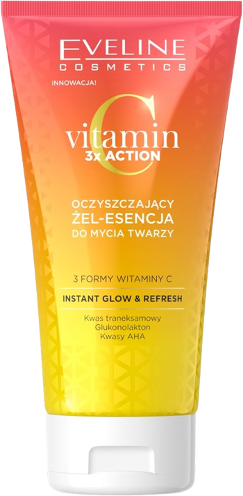 EVELINE Vitamin C 3XAction – Gel za čišćenje lica, 150 ml | VESNA.RS