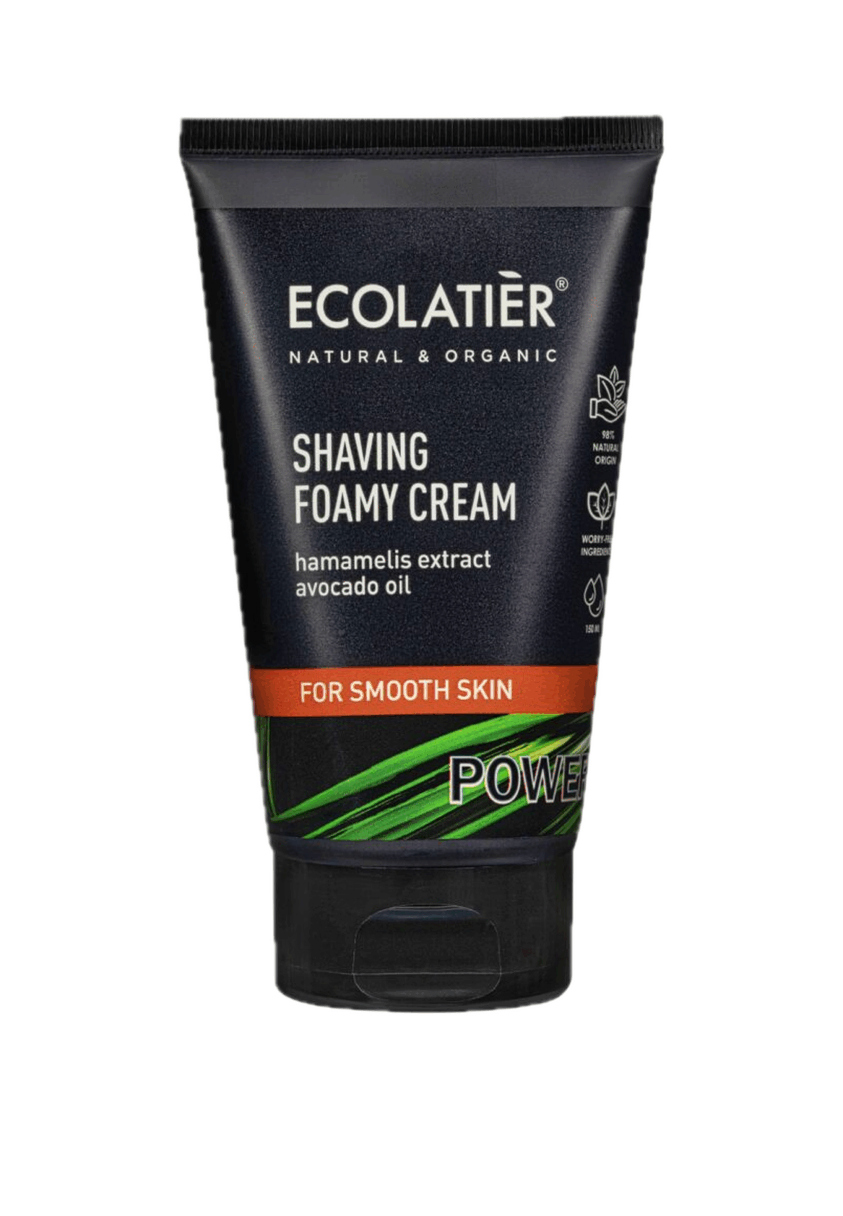 ECOLATIER POWER Penasta krema za brijanje Glatka koža, 150 ml | VESNA.RS