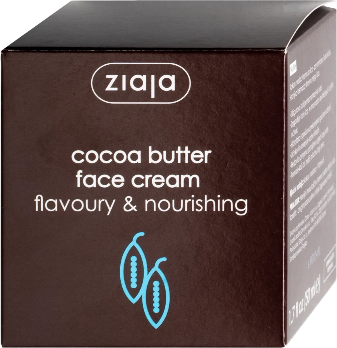 ZIAJA Krema za lice Kakao puter, 50 ml | VESNA.RS