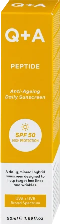 Q+A PEPTIDE Krema za lice sa SPF 50, 50 ml | VESNA.RS