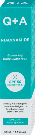 Q+A NIACINAMIDE Krema za lice SPF 50, 50 ml | VESNA.RS