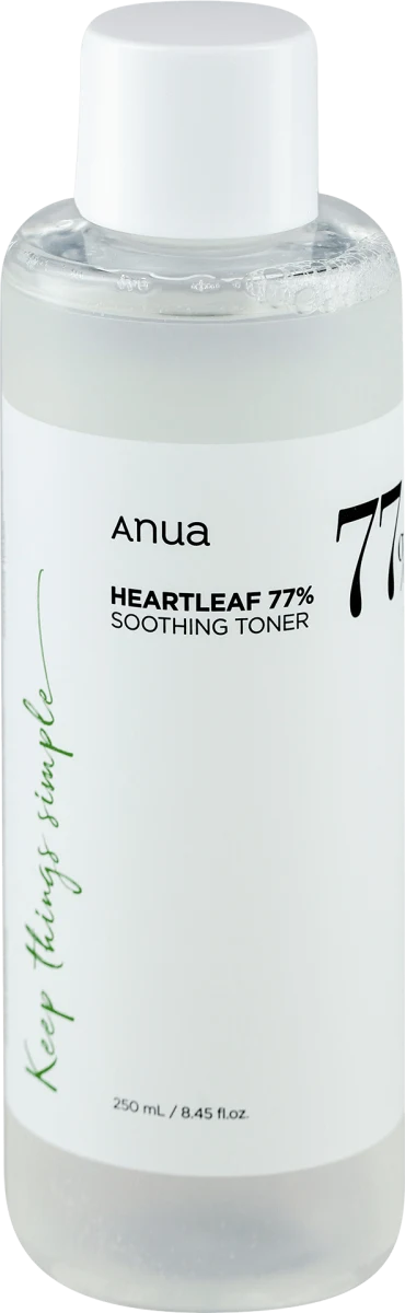 Anua HEARTLEAF 77% umirujući tonik za lice, 250 ml | VESNA.RS