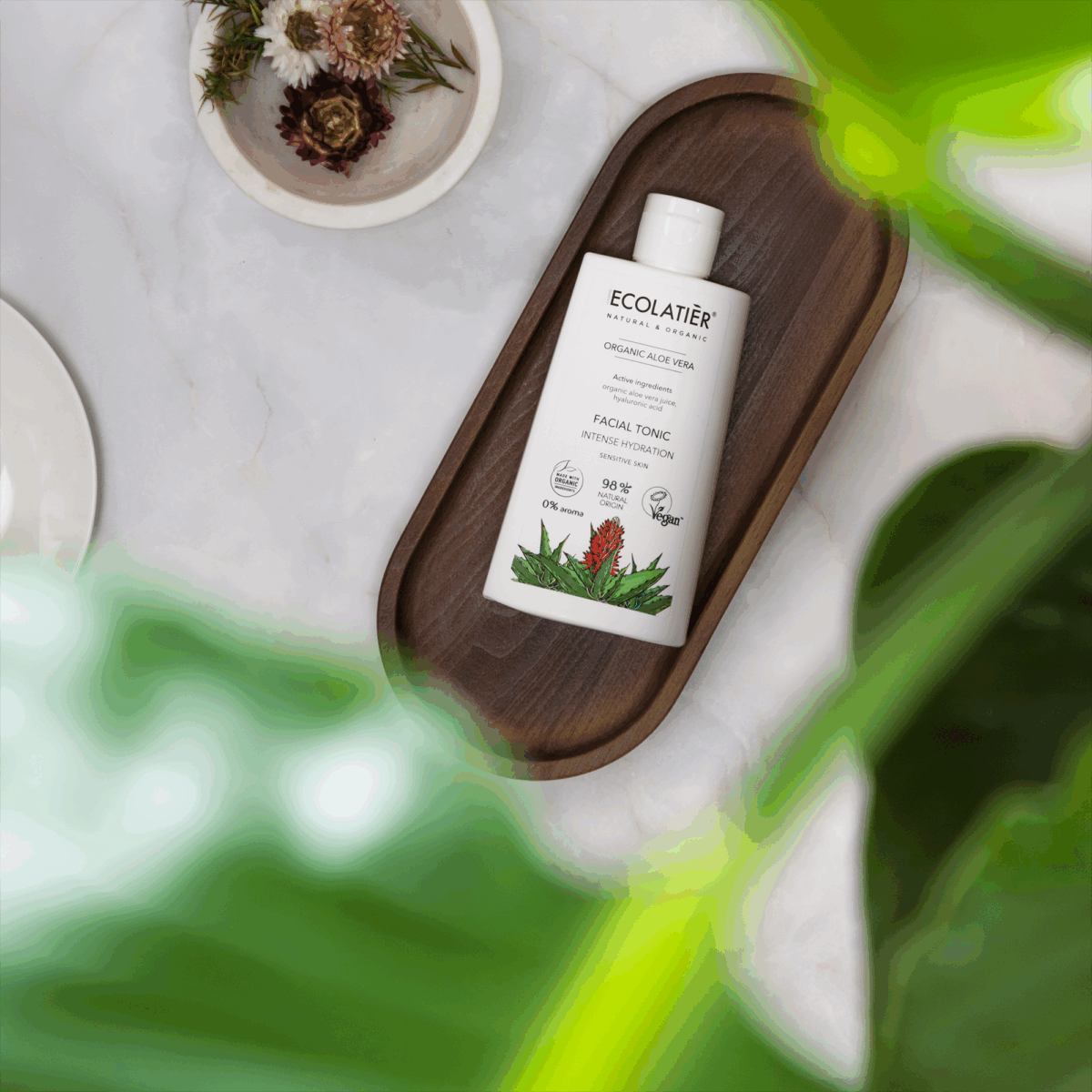 ECOLATIER Tonik za lice Organic Aloe Vera, 250 ml | VESNA.RS