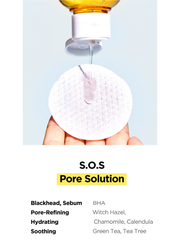 manyo Tonik protiv crnih tačaka sa BHA kiselinom BLACKHEAD & PORE TONER, 210 ml | VESNA.RS