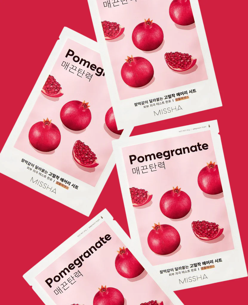 Airy fit sheet mask Pomegranate